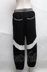 画像2: REFLEM / マルチ切替スウェットパンツ  黒 S-25-06-21-051-PU-PA-AS-ZT481 (2)