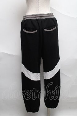 画像2: REFLEM / マルチ切替スウェットパンツ  黒 S-25-06-21-051-PU-PA-AS-ZS