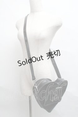 画像2: Dr.Martens （Getta Grip） / レザーハートショルダーバッグ  黒 S-25-06-21-010-PU-BG-AS-ZS