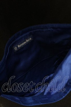 画像3: Moi-meme-Moitie / 編み上げ棺トートバッグ  黒ｘ青 S-25-06-21-011-MO-BG-HR-ZS