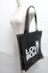画像2: サンリオ / LOVEBOATトートバッグ  黒 S-25-06-21-012-EL-TS-HR-ZS (2)