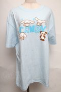 Candy Stripper / CINNAMOROLL WITH PEPE TEE  サックス S-25-06-21-020-PU-TO-AS-ZS