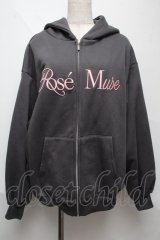 Rose Muse / ロゴパーカー  グレー S-25-06-21-030-LO-TO-AS-ZS