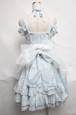 画像2: metamorphose / シナモロールコラボ　エプロン付きジャンパースカート  サックス S-25-06-21-041-ME-OP-AS-ZS