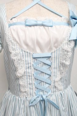 画像7: metamorphose / シナモロールコラボ　エプロン付きジャンパースカート  サックス S-25-06-21-041-ME-OP-AS-ZS