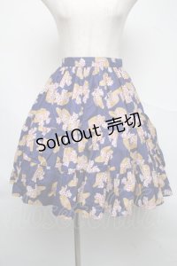 Emily Temple cute / カンカン帽スカート 160 ブルー S-25-06-22-057-ET-SK-ET-ZS