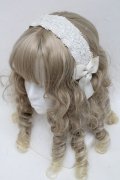 m petit by misako / レースリボンカチューシャ  白 S-25-06-22-006-LO-AC-AS-ZS