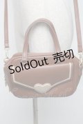 m petit by misako / レター2WAYバッグ  ブラウン S-25-06-22-009-LO-BG-HR-ZS