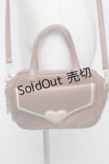 m petit by misako / レター2WAYバッグ  ブラウン S-25-06-22-009-LO-BG-HR-ZS
