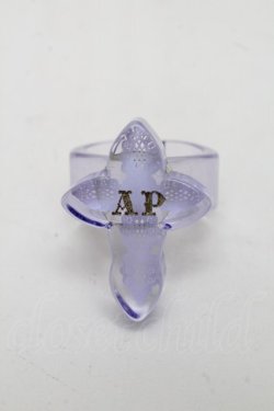 画像1: Angelic Pretty / Cecilia Crossリング  ラベンダー S-25-06-22-002-AP-AC-AS-ZS