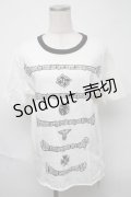 MILKBOY / プリントTシャツ  白 S-25-06-22-013-MB-TS-AS-ZS