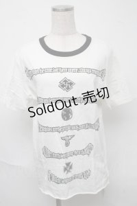 MILKBOY / プリントTシャツ  白 S-25-06-22-013-MB-TS-AS-ZS