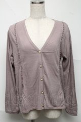axes femme / パールボタンカーディガン   S-25-06-22-020-AX-TO-HR-ZI