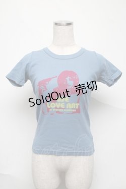 画像1: HYSTERIC GLAMOUR / ガールプリントカットソー   S-25-06-22-024-PU-BL-AS-ZS