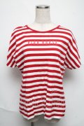 PINK HOUSE / ボーダーカットソー  赤ｘ白 S-25-06-22-026-LO-TO-AS-ZS