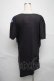 画像2: CIVARIZE / モードドレープフラワーTシャツ  黒 S-25-06-22-029-GO-TS-AS-ZS (2)