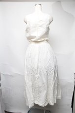 画像2: PINK HOUSE / ノースリーブティアードワンピース  オフ S-25-06-22-033-LO-OP-AS-ZT481 (2)