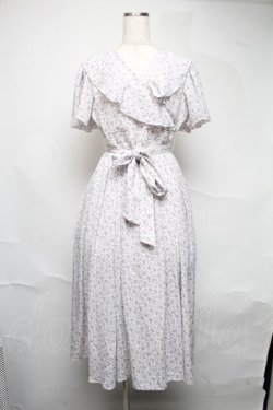 画像1: An MILLE / 花柄ワンピース  白ｘラベンダー S-25-06-22-034-EL-OP-AS-ZS