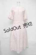 PINK HOUSE / ドビードットワンピース  ピンク S-25-06-22-038-LO-OP-AS-ZS