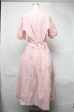 画像2: PINK HOUSE / ドビードットワンピース  ピンク S-25-06-22-038-LO-OP-AS-ZS