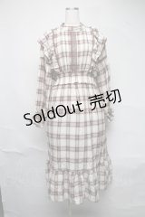 LOLITAその他(お買取対象外) / タータンチェックワンピース  ブラウン S-25-06-22-042-LO-OP-HR-ZS
