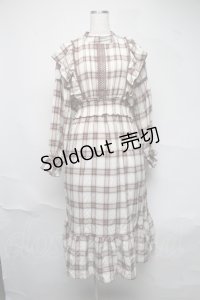 LOLITAその他(お買取対象外) / タータンチェックワンピース  ブラウン S-25-06-22-042-LO-OP-HR-ZS