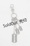 Jean Paul GAULTIER / メタルカミソリデザインキーホルダー   S-25-06-23-008-GO-AC-AS-ZS