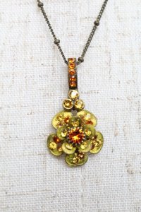 Michal Negrin / クリスタルフラワーズネックレス   S-25-06-23-012-LO-AC-AS-ZS