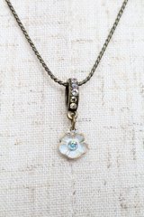 Michal Negrin / ミニフラワーストーンネックレス   S-25-06-23-013-LO-AC-AS-ZS