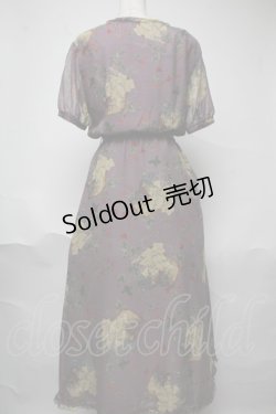 画像2: KANEKO ISAO / ブドウバスケットワンピース  紫 S-25-06-23-042-EL-OP-SA-ZS