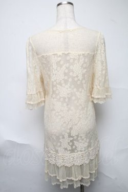 画像2: axes femme / 総レースロングカーディガン   S-25-06-24-050-AX-TO-AS-ZS