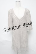 axes femme / ファー付フードロングカーデ  ピンク S-25-06-24-053-AX-CO-AS-ZS