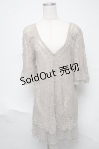axes femme / ファー付フードロングカーデ  ピンク S-25-06-24-053-AX-CO-AS-ZS