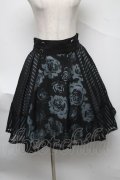 axes femme / ジャガードハイウエストスカート  黒 S-25-06-24-064-AX-BL-HR-ZS