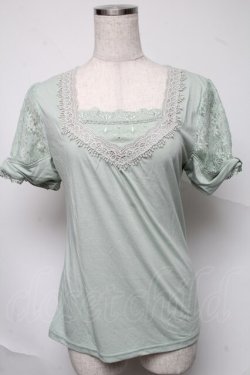 画像1: axes femme / インナープルオーバー  ミント S-25-06-24-027-AX-TO-AS-ZS