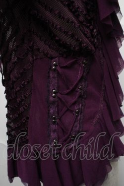 画像3: Ozz oneste / メッシュフリルボレロ  パープル S-25-06-25-043-OO-TO-SZ-ZS