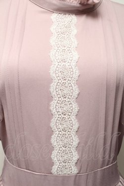 画像3: m petit by misako / レースデザインワンピース  ピンク S-25-06-25-055-LO-SK-AS-ZS
