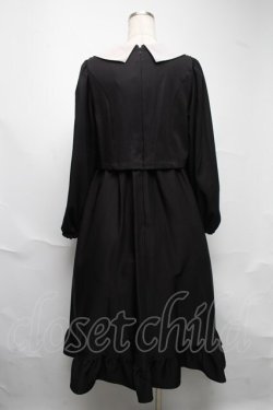 画像2: m petit by misako / サンリオキャラクターズコラボ クロミワッペン付きワンピース  黒 S-25-06-25-056-LO-OP-HR-ZS
