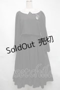 m petit by misako / サンリオキャラクターズコラボ クロミワッペン付きワンピース  黒 S-25-06-25-057-LO-OP-AS-ZS