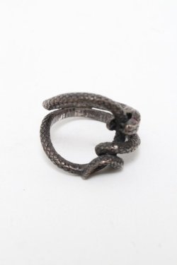 画像2: BLACK BOOTS / SNAKE LINK リング 8 シルバー S-25-06-25-008-PU-AC-AS-ZS