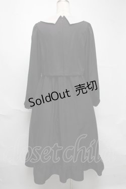 画像2: m petit by misako / サンリオキャラクターズコラボ クロミワッペン付きワンピース  黒 S-25-06-25-057-LO-OP-AS-ZS