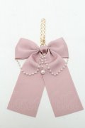 m petit by misako / リボンチャーム  ピンク S-25-06-25-009-LO-ZA-HR-ZS