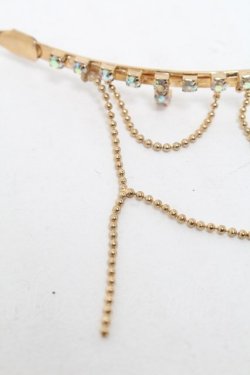 画像4: Secret Honey / 美女と野獣ティアラ＆イヤリング  ゴールド S-25-06-25-011-CA-AC-AS-ZS