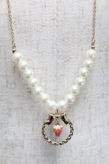 m petit by misako / AMイチゴサークルネックレス   S-25-06-25-015-LO-AC-HR-ZS