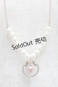 m petit by misako / AMイチゴサークルネックレス   S-25-06-25-015-LO-AC-HR-ZS