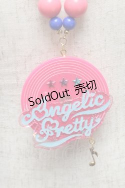 画像1: Angelic Pretty / Neon Musicネックレス  ピンク S-25-06-25-017-AP-AC-AS-ZS