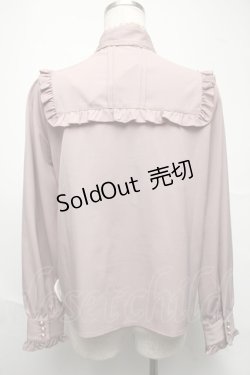 画像2: Amavel / Classical Dollボウタイリボンブラウス F モカ S-25-06-25-031-CA-BL-SZ-ZT018