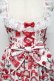 画像3: Angelic Pretty / Cherry Jam Labelジャンパースカート  白 S-25-06-26-041-AP-OP-HR-ZS (3)