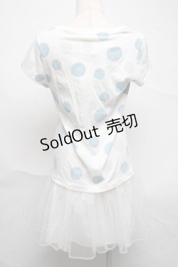 画像2: Jane Marple / いちごカットワンピース  白 S-25-06-26-042-JM-OP-AS-ZS