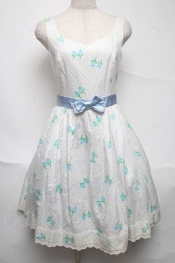 画像1: Barbie / ローズドットワンピース  オフ S-25-06-26-044-LO-OP-AS-ZS